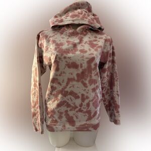 Lululemon Athletica All Yours size 6 Pink Tie-Dye Hoodie